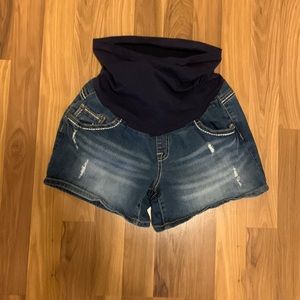 Maternity size Medium Jean shorts